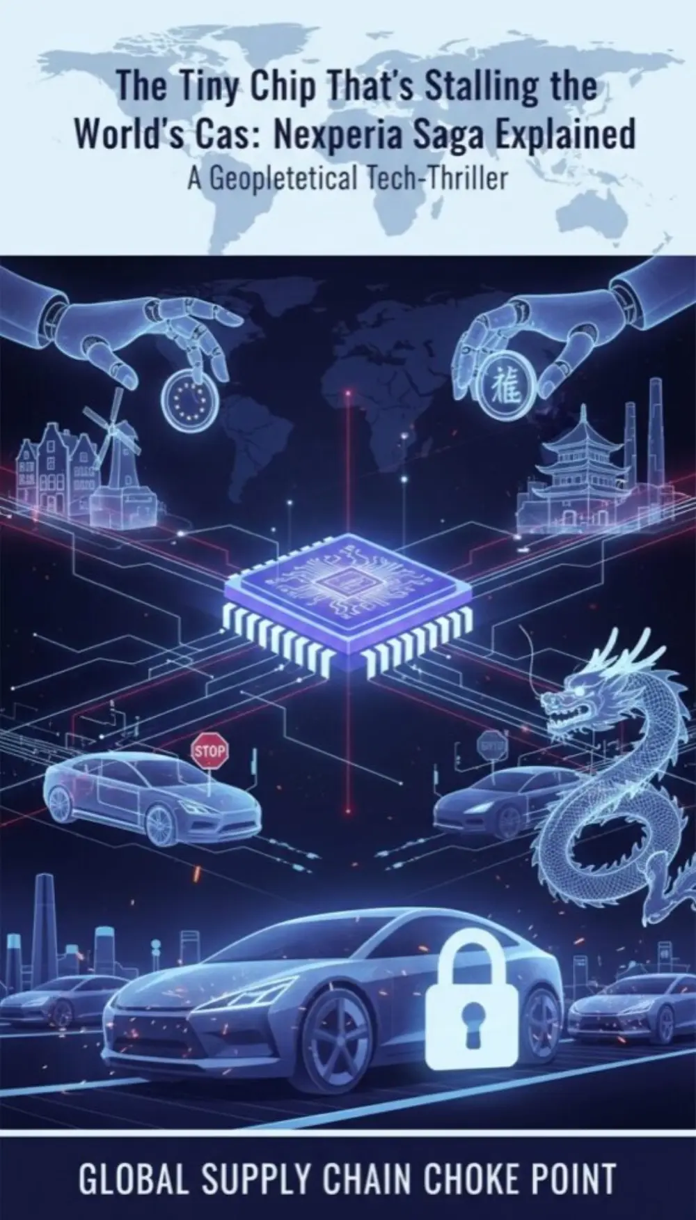 The Tiny Chip That's Stalling the World's Cars: The Nexperia Saga Explained