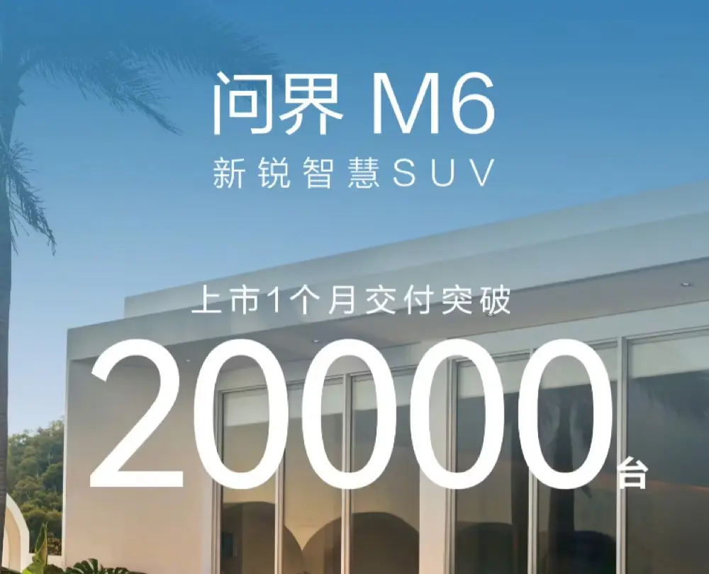 Aito M6 Delivers Over 20,000 Units in First Month: A New Benchmark in Chinese EV Market