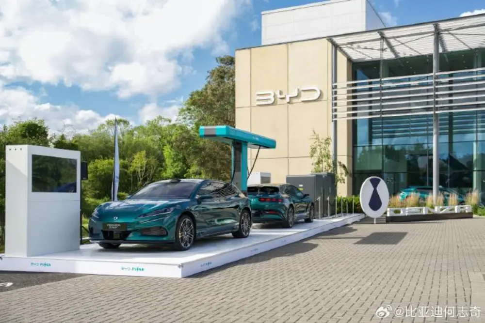 BYD Reaches 100,000 EV Deliveries in the UK, Boosting Market Share to 7.2%