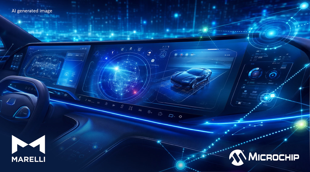 Why the Microchip and Marelli Partnership is a Game-Changer for Software-Defined Vehicle Display Connectivity